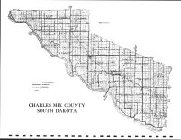 Charles Mix County Map, Charles Mix County 1986